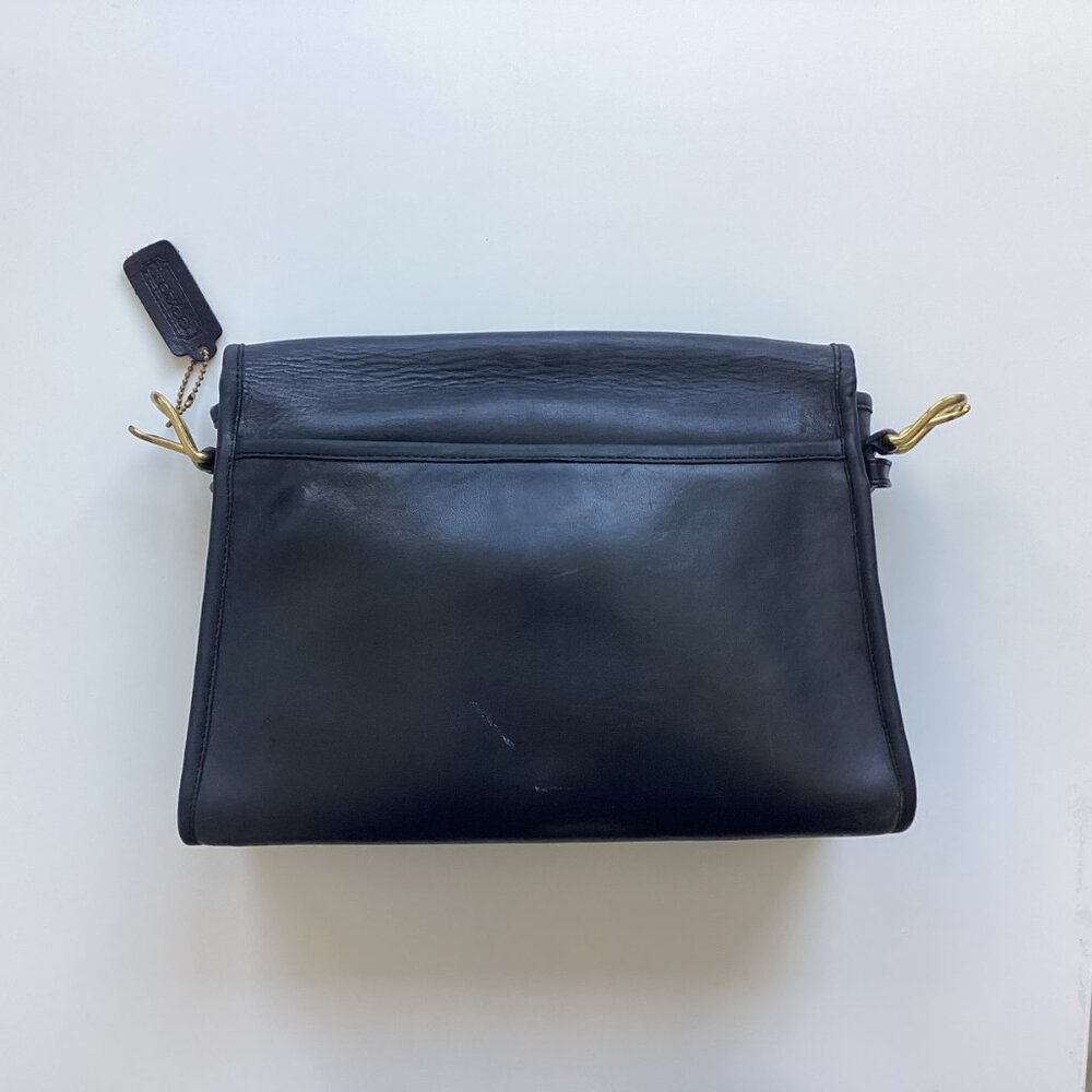 RARE NYC Vintage Coach 9796 Spectator bag Black 872-7703 - Picture 5 of 10